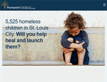 Tablet Screenshot of humanitri.org